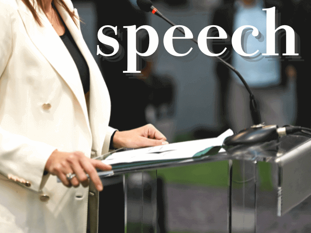 speech