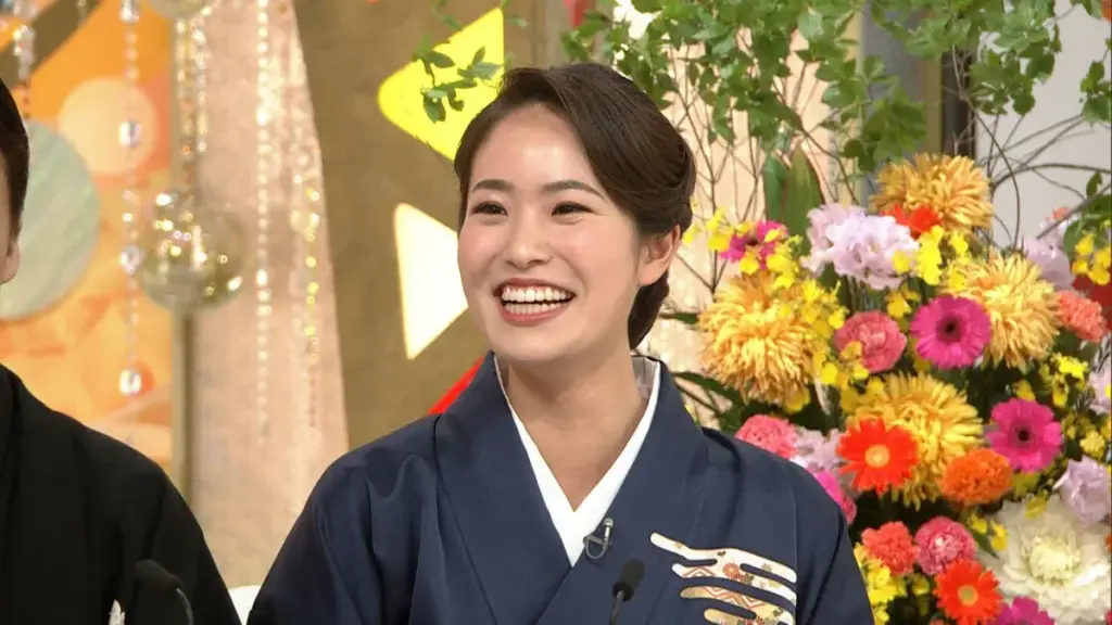 笑顔の女性
