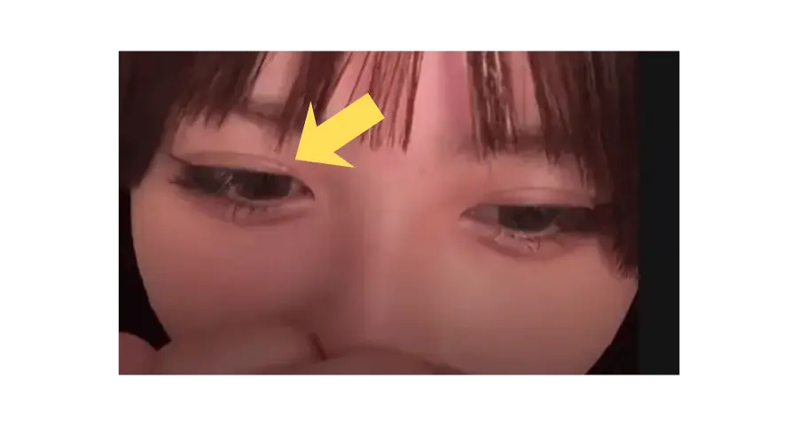 目元
